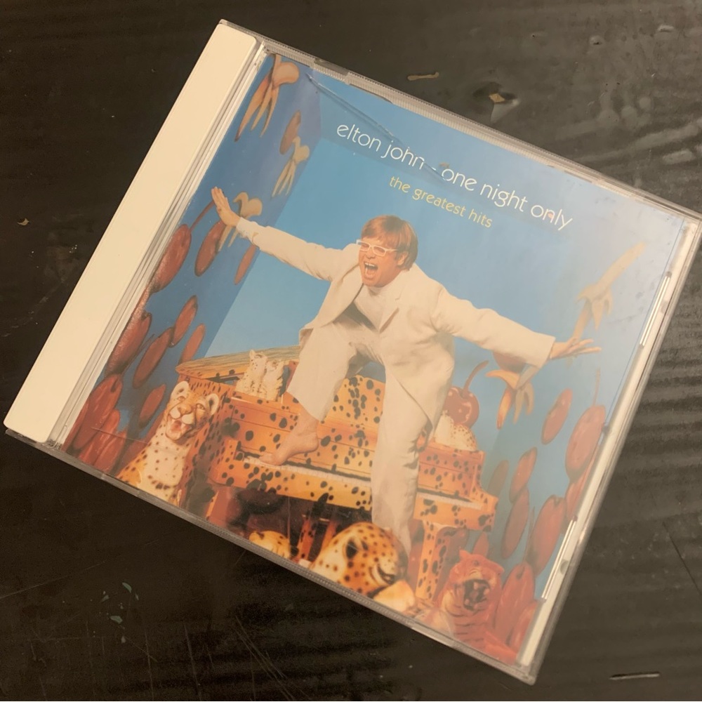 Elton John - One Night Only “The Greatest Hits” CD With Over 17 Well Known Hits